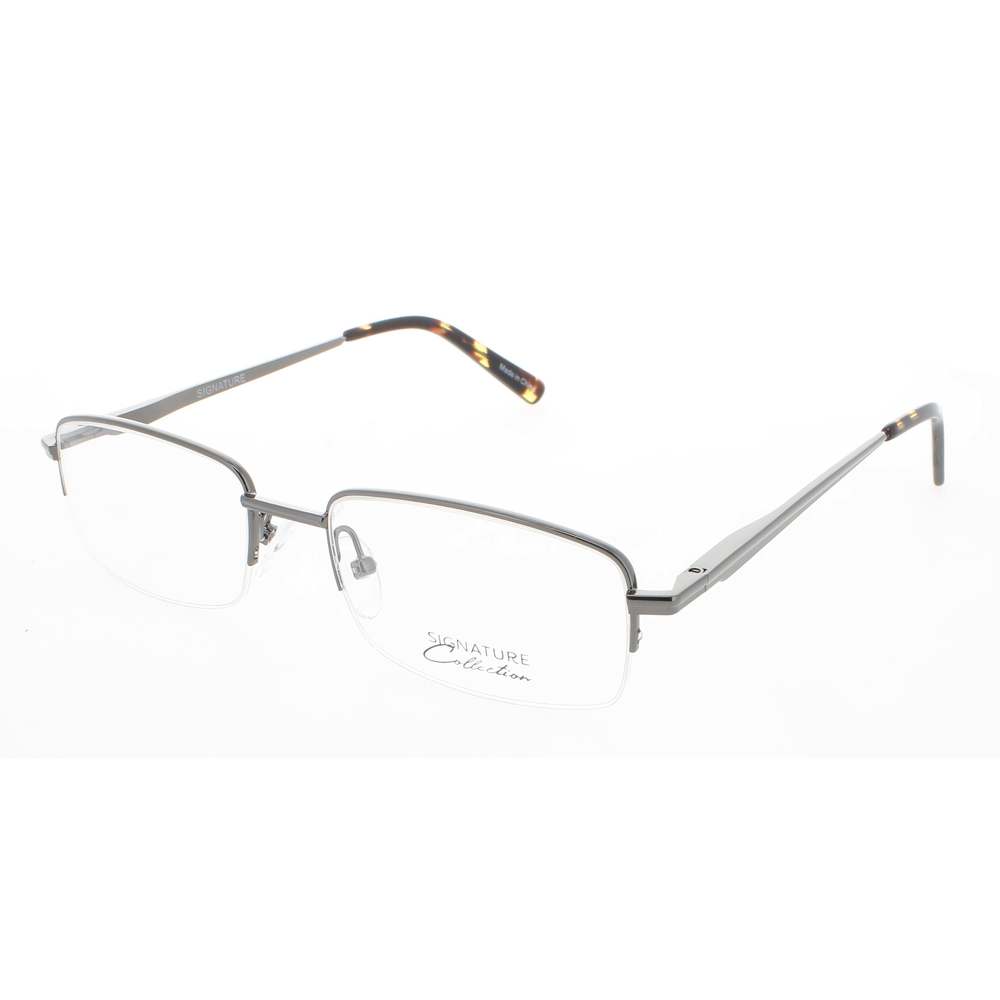SIGNATURE 1129-Gunmetal-54 Eyeglasses Eye Glasses GUNMETAL Authentic New